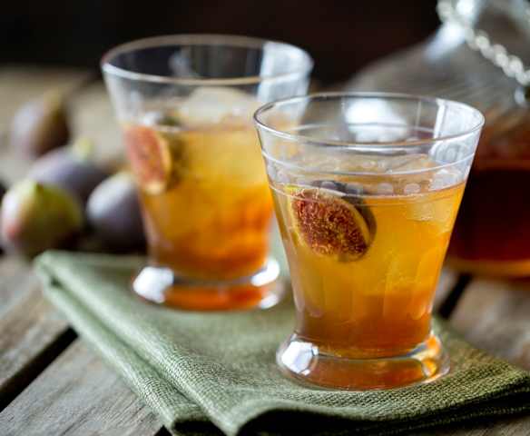 Fig and Maple Bourbon Fizz Fig and Maple Bourbon Fizz