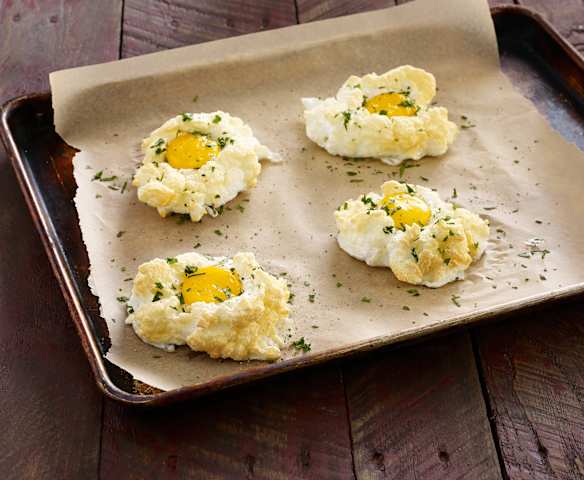 Wolkeneier (Cloud eggs)