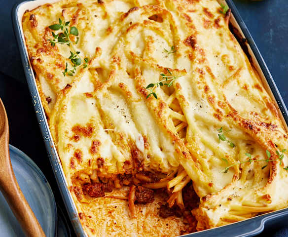 Makkaroni-Hackfleisch-Auflauf