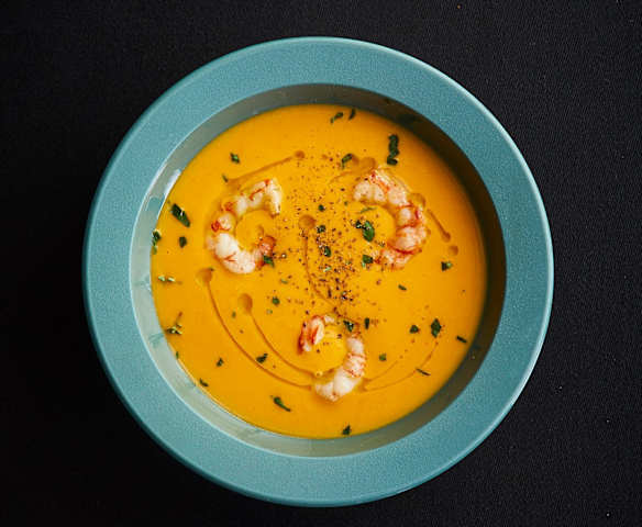 Zuppetta di gamberi