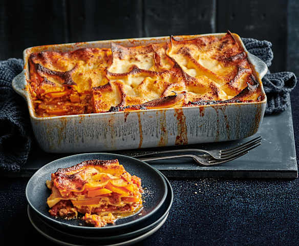Kürbislasagne Kürbislasagne
