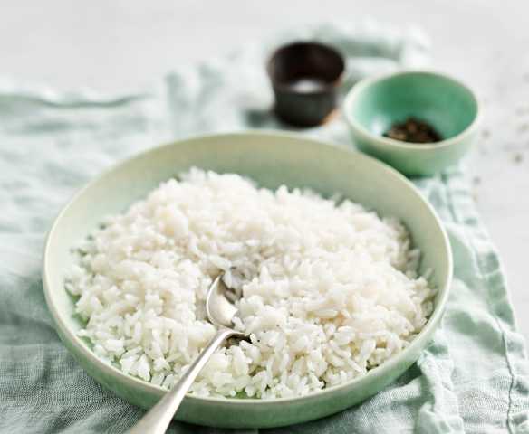 Langkornreis, gekocht Langkornreis, gekocht