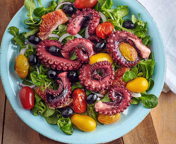 Insalata di polpo mediterranea