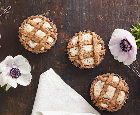 Mini pastiere al cioccolato