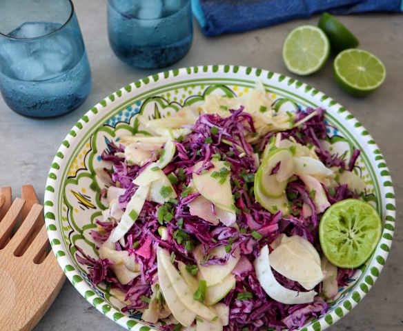 Mexican slaw (Thermomix® Cutter,TM6)