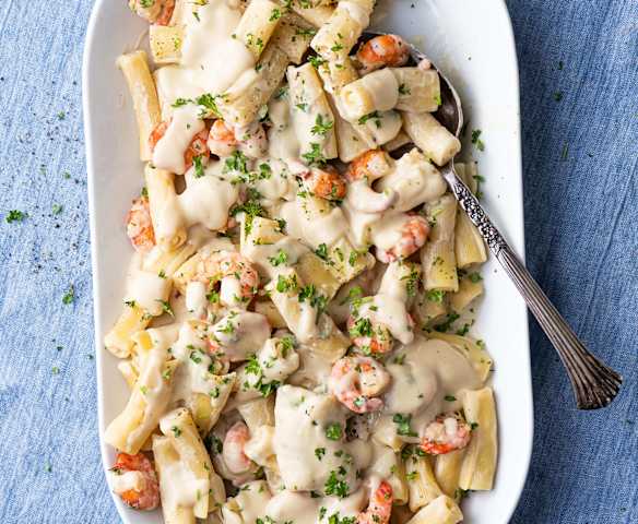 Pâtes à la sauce crémeuse sans lactose Pâtes à la sauce crémeuse sans lactose
