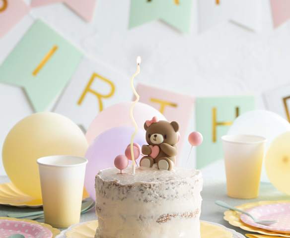 O 1º Bolo de aniversário sem açúcar