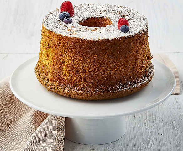 Chiffon cake alla zucca