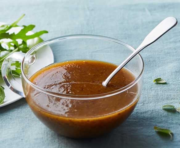 Aliño con vinagre balsámico