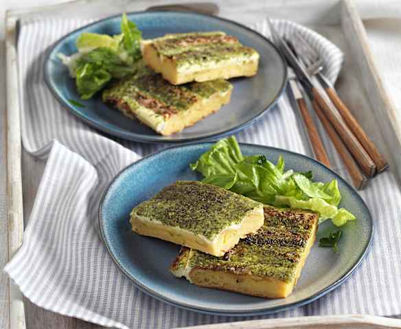 Gebackene Erdäpfelnudeln