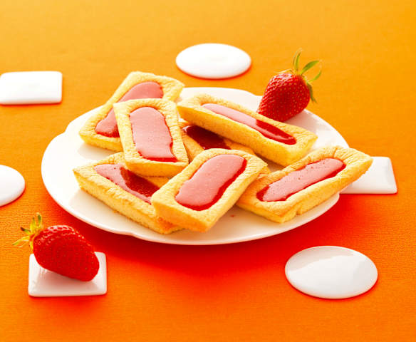 Gourmandises aux fraises