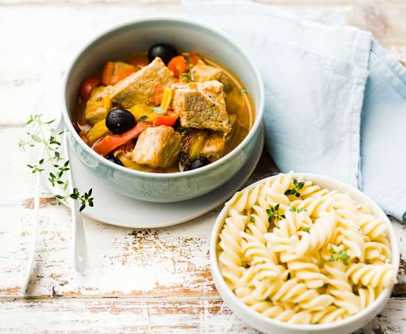 Sauté de porc à la provençale