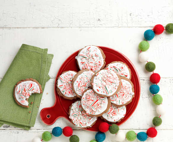 Pfefferminz-Schoko-Plätzchen