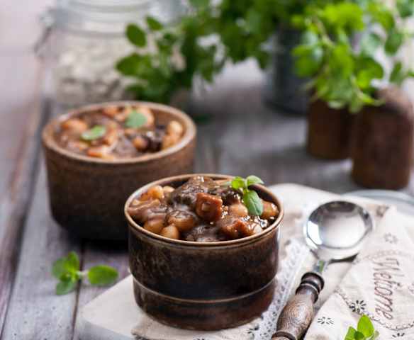 Fizoły ze śliwkami