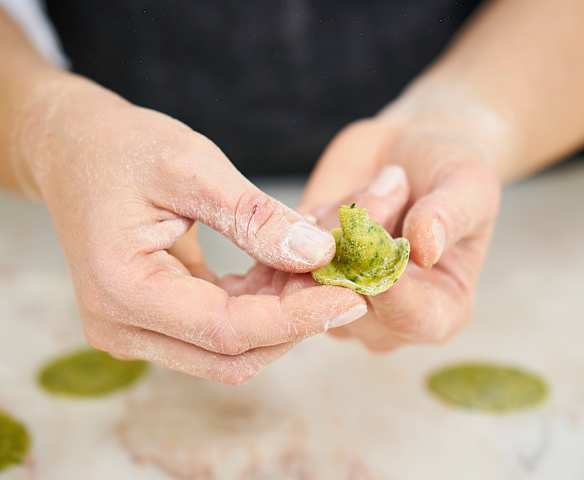 Técnica Chapéus de bruxa