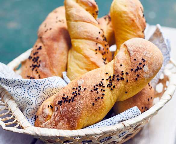 Orientalische Süßkartoffel-Stangen