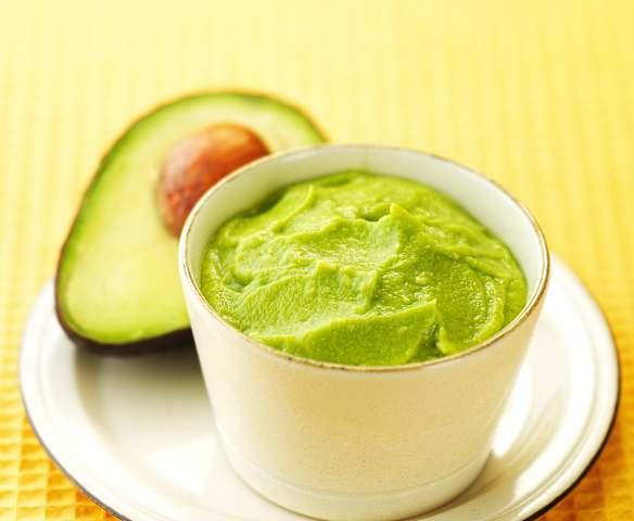 牛油果泥(6个月辅食)