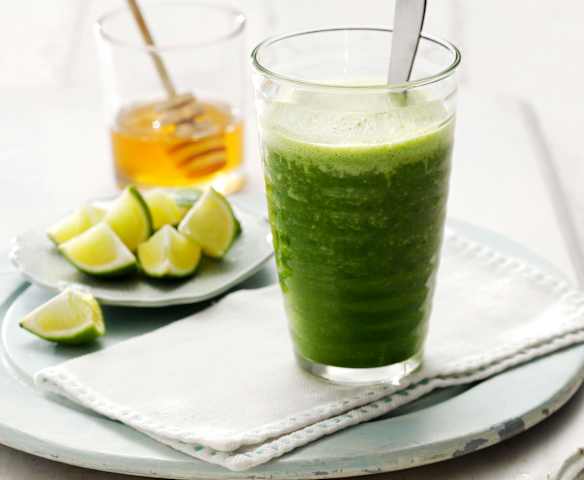 Succo alle mele, lime e verdure