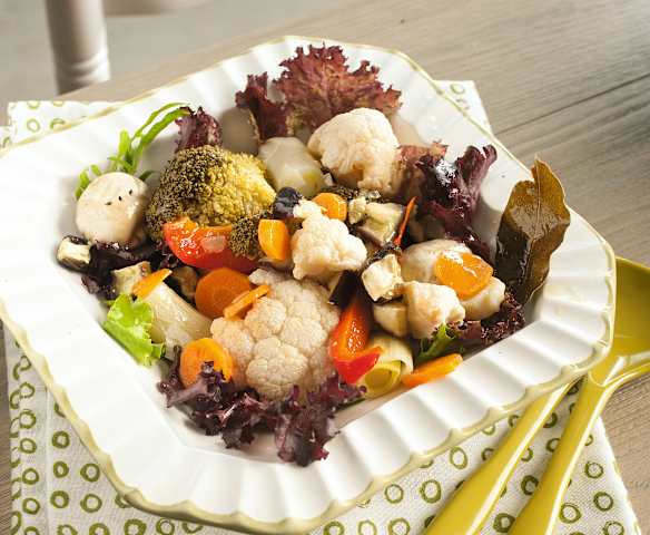 Verduras escabechadas