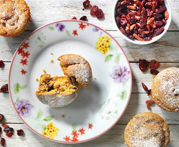 Muffin ai frutti rossi senza uova