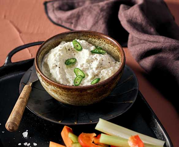 Peperoni-Knoblauch-Aufstrich