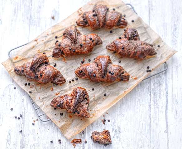 Croissants aux pépites de chocolat