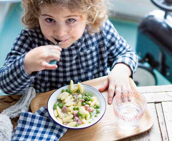 Patoto petits pois jambon