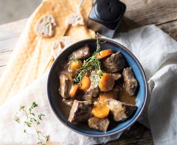 Bœuf carotte en cuisson lente