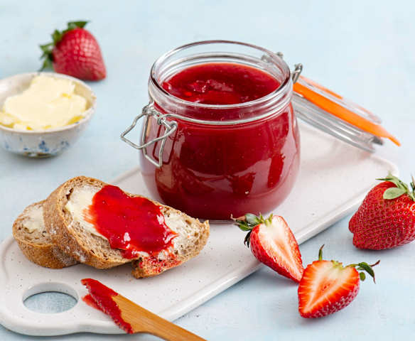 Dżem truskawkowy (z cukrem żelującym 3:1)