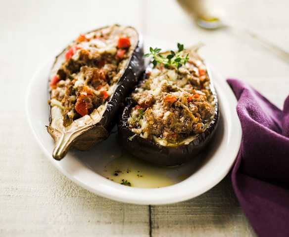 Aubergine farcie
