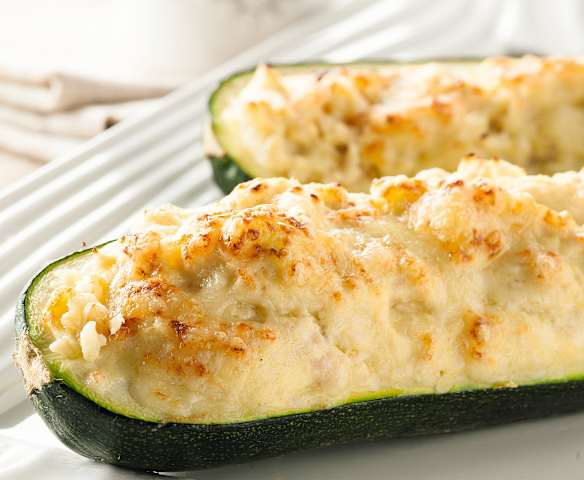 Stuffed zucchini