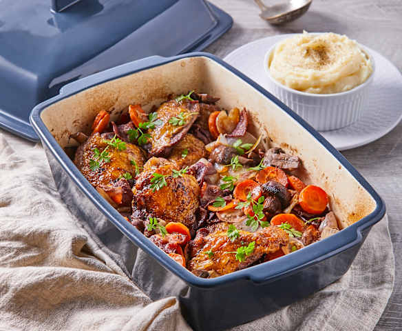 Pollo al vino (Coq au Vin) TM6