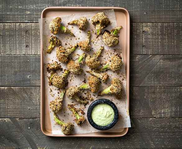 Crunchy seeded broccoli