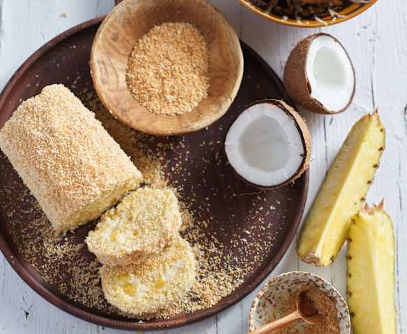 Torta de coco sem glúten