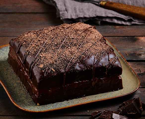 Torta crema e cioccolato