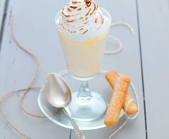 Mousse meringuée au pamplemousse