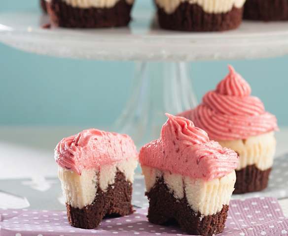 Cupcakes tricolores Cupcakes tricolores