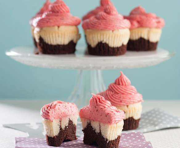 Cupcakes trois couleurs