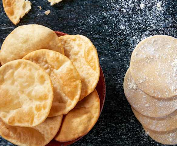 Poppadoms (pane indiano fritto)