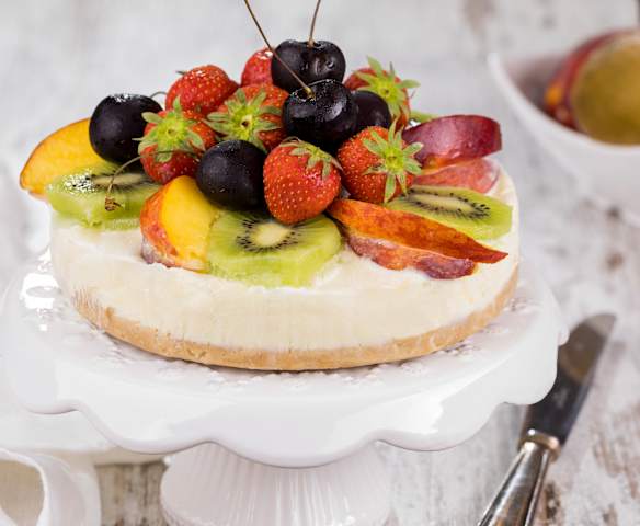 Crostata gelata di frutta Crostata gelata di frutta
