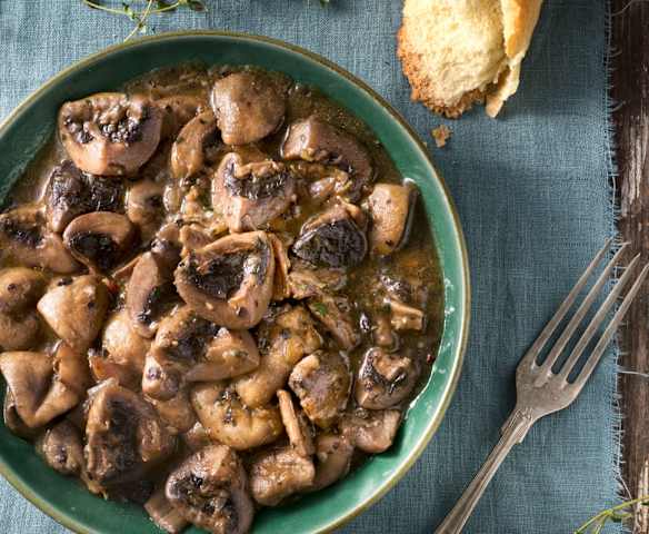 Μανιτάρια κρασάτα