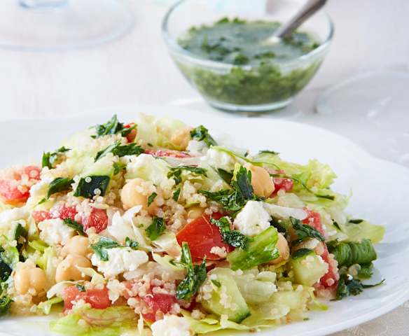 Ensalada fresca de quinoa