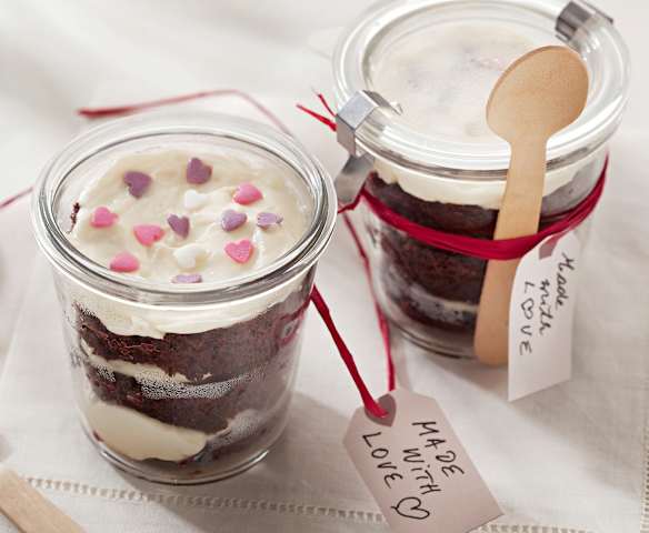 Bicchierini di red velvet (per 2 persone)