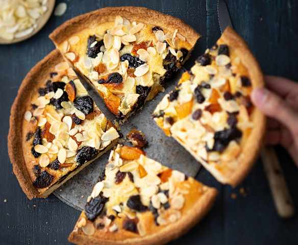 Tarte aux fruits secs
