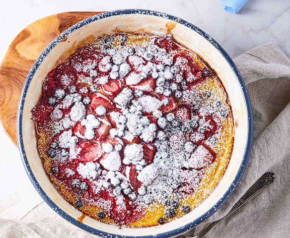 Clafoutis aux petits fruits (Anna) Métrique Clafoutis aux petits fruits (Anna) Métrique