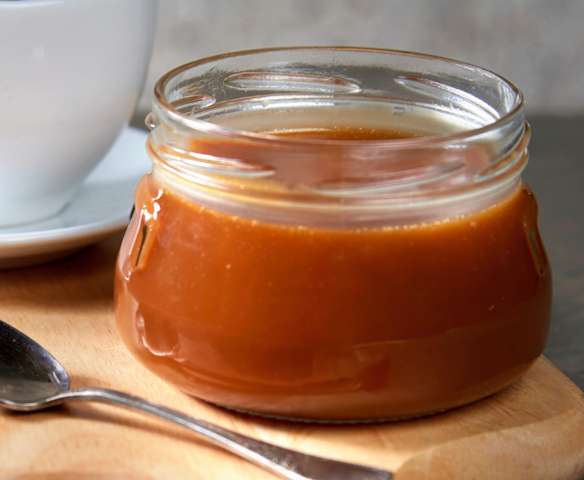 Salsa de toffee al café