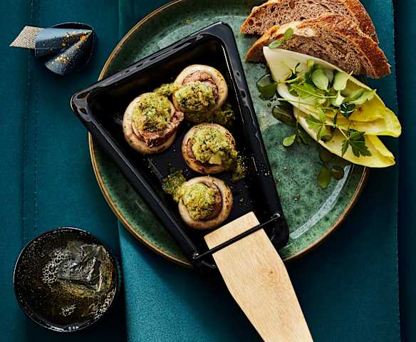 Falsche "Schnecken"-Pfännchen mit Rinderfilet