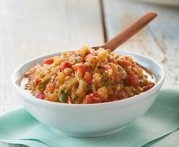 Salsa de piña asada