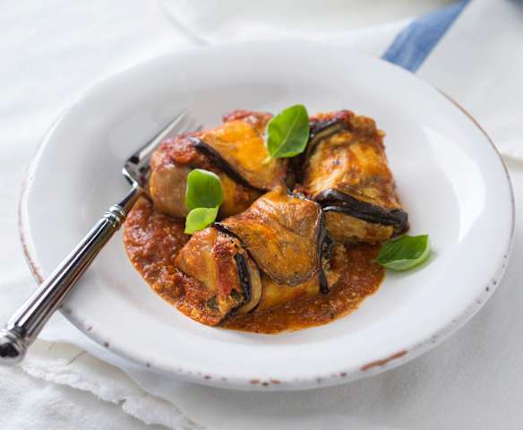 Eggplant cannelloni
