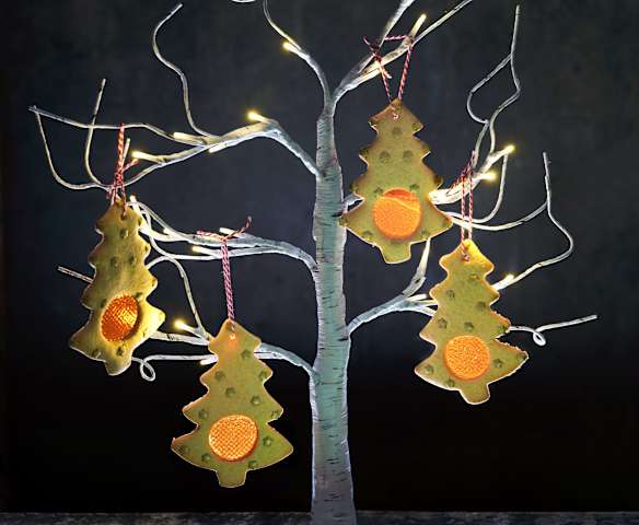 Dairy-free Stained-glass Orange Biscuits